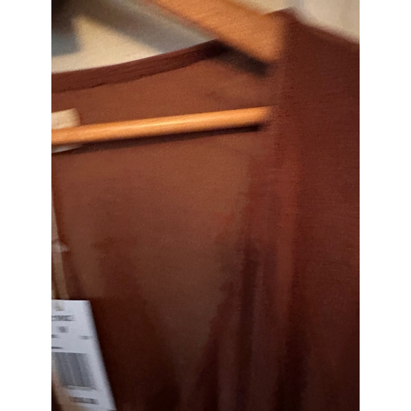 L’ Space Melissa Dress Coffee Brown NWT Size Medium - Picture 8 of 9